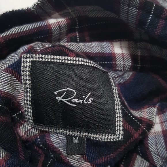 Rails button down flannel shirt - Picture 5 of 10
